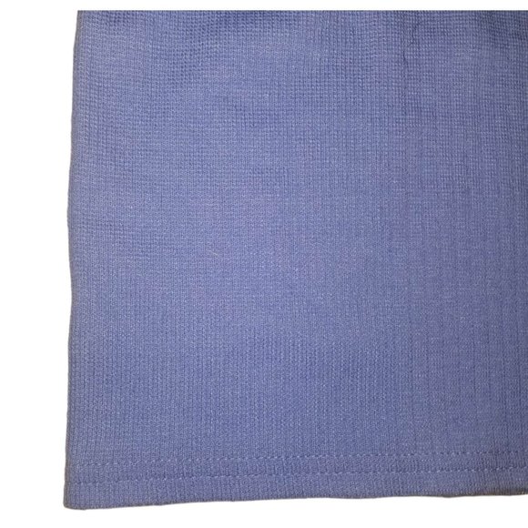 NWT Simply Basic Women's Blue Round Neck Sleeveless Knitted Tank Top Size 14/16 - Picture 3 of 4